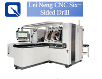 Machine de perçage CNC six axes LeiNeng avec moteur et système de contrôle domestique 3D – Perceuse à bois de haute qualité pour le traitement des panneaux (vente directe)