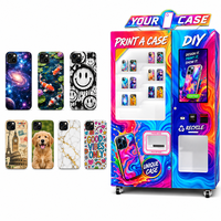 Distributeur automatique de coques de téléphone DIY pour kiosque commercial en centre commercial, fonctionnement en libre-service