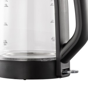 Transparent Large Capacity Glass Electric Tea <strong>Kettle</strong> BPA-Free Anti-dry Burn 360&deg; Swivel Base Glass Electric <strong>Kettle</strong> for Office - Product Image 5