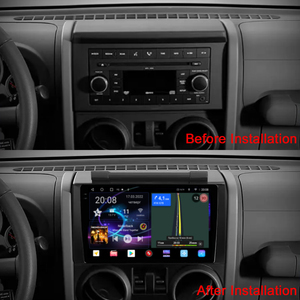 Penhui-Reproductor de DVD con Android para <span class=keywords><strong>Jeep</strong></span> <span class=keywords><strong>Wrangler</strong></span> 3 JK <span class=keywords><strong>2008</strong></span>-2010, Radio con navegación GPS, audio y vídeo, CarPlay, DSP Multimedia 2 - Product Image 5