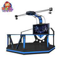 Ensemble de réalité virtuelle 9D VR simulateur 9D jeux de réalité virtuelle machine de jeu de tir Machine