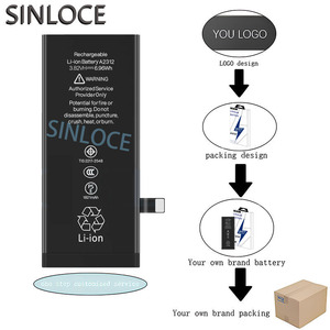 Sinloce <span class=keywords><strong>แบ</strong></span><span class=keywords><strong>ต</strong></span>เตอรี่โทรศัพท์มือถือสำหรับ <span class=keywords><strong>SE2</strong></span> <span class=keywords><strong>iPhone</strong></span> - Product Image 3