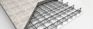 Gegalvaniseerde Metalen Bouwmaterialen Snelle Installatie Versterkte Stalen Bar Vakwerk Truss Vloerdekken - Product Image 4