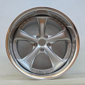 ล้อฟอร์จสามชิ้นสีเงินใหม่ ขนาด 15-22 นิ้ว 4x100/4x114.3 5x100-130 ใช้ได้กับรถทั่วไป ปรับออฟเซ็ตได้ตามต้องการ JDM VSKF - Product Image 4