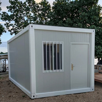 Maison intégrée de remorque préfabriquée imperméable de conteneur sur l'expédition de roue maison de luxe mobile préfabriquée Casa Contenedor