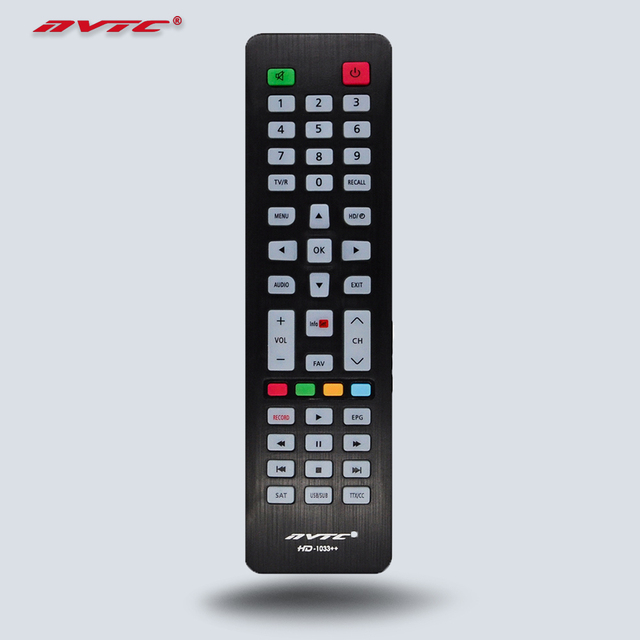 HD-1033++ Universal Remote Control for Android Smart TV Box, HD SAT Receiver, NVTC Set Top Box