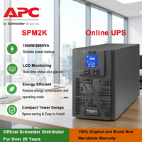 SPM2K 2000VA/1600W Onduleur monophasé en ligne avec batterie intégrée pour la sauvegarde de l'alimentation des serveurs, des réseaux et des appareils de bureau