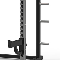 Machine Smith multifonctionnelle commerciale, cage de musculation, rack à squats, structure en acier inoxydable, équipement de gym, garantie 6 ans