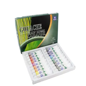 Memory 18 Color Professional Gouache Paint Set