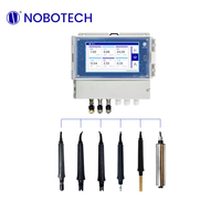 Analyseur en ligne de la qualité de l'eau multiparamètres à écran couleur NOBOTECH PH TDS ORP EC DO CL Turbidité OEM