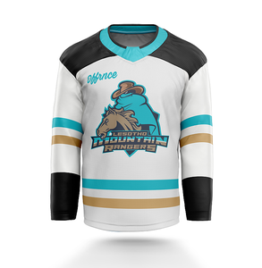 Vente en gros d'usine, maillots de hockey sur glace personnalisés, polyester respirant, maillot de hockey pour équipe - Product Image 2