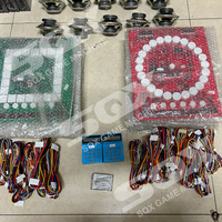 Máquina de Pinball SQX Mario-01 Pikachu Mario PCB Operada con Monedas, para USB, Construcción Metálica, Interfaz en Inglés, 1 Año de Garantía, Resistente a la Intemperie