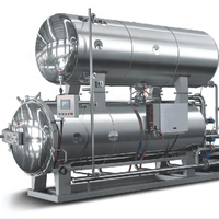 Autoclave à vapeur industriel en acier inoxydable 304 pour champignons, stérilisateur automatique de substrat à commande PLC pour ferme commerciale