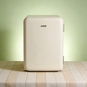 Mini-réfrigérateur silencieux pour hôtel 40L avec serrure de porte, éclairage LED, refroidissement semi-conducteur, pour 5 à 8 boissons - Product Image 1