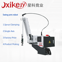 Nouveau bras robotisé rotatif industriel automatique personnalisé, pince de maintien pour sortie d'eau, marque Xinkejy, garantie 1 an, 1210x895x1430mm, 35KG