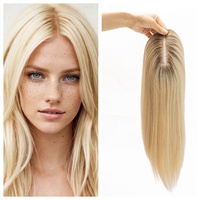 Topper capillaire mono en frisé naturel, qualité supérieure, réutilisable, facile à porter, respirant, sans colle, vente chaude, pour femmes, directement de l'usine