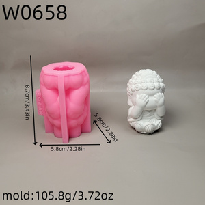 Handmade <b>Resin</b> Casting <b>Molds</b> <b>for</b> DIY Decorative Ornaments Ins Style <b>Silicone</b> Desktop Tools look W0658 - Product Image 5