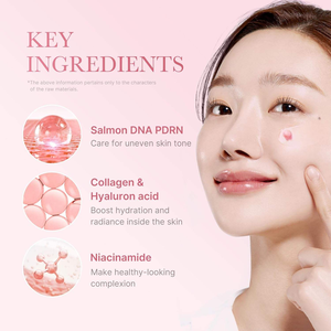 Creme em Cápsulas de Colágeno Rosa com DNA de Salmão PDRN Medicubee, Niacinamida que Fortalece a Barreira da Pele, Hidrata e Proporciona Brilho - Product Image 2