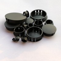 5mm-50mm imperméable En Plastique En Nylon bouchon Instantané Rond Panneau mur pare-poussière bouchons