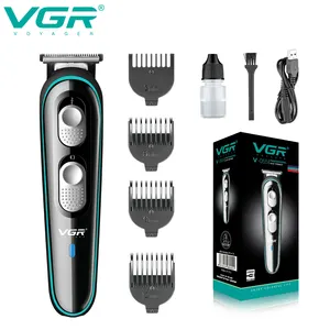 VGR V-055 2021 Portable Multi Functional Hair And Beard Trimmer Men For Split Ends Professional Electric Hair Trimmer