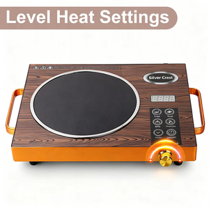 Best Quality Durable Single Burner Ceramic <b>Induction</b> Cooker 3500W Stainless Steel Panel Energy Efficient - Product Image 5