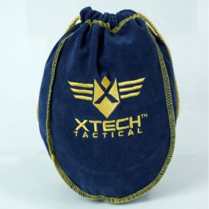 Chất Lượng Cao Thêu Nhung Túi Biểu Tượng Tùy Chỉnh Dây Kéo Túi Cho Lưu Trữ Dây Kéo Túi Bụi - Product Image 3