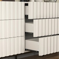 Service OEM, armoire de rangement en bois moderne et contemporaine sur mesure, commode à 9 tiroirs pour chambre à coucher, salon