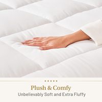 Couette King Size Moderne Ultra Douce en Microfibre Premium Hypoallergénique Toutes Saisons Luxe Respirante pour Maison et Hôtel