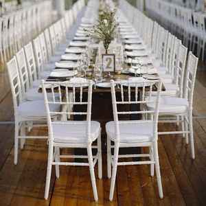 Tiffiny Chiavari moderno bianco sedia da pranzo all'ingrosso in metallo <span class=keywords><strong>mobili</strong></span> in plastica per eventi alberghi matrimoni banchetti sale - Product Image 6