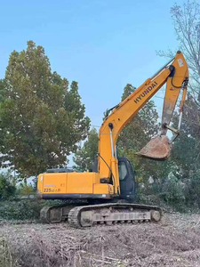 Excavatrice d'occasion Hyundai 225LC-7 225-7 de haute qualité certifiée, 225LC 22 tonnes, excavatrice sur chenilles d'origine coréenne en stock - Product Image 2