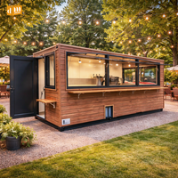 caf conteneur Container Maisons préfabriquées Flatpack 40Ft Maison préfabriquée Magasin modulaire Restaurant