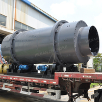 Séchoir rotatif intégré à tambour de copeaux de bois pour usine Système de séchoir rotatif triple pour lisier/vapeur Petite machine de séchage