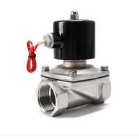 Vanne Solénoïde Série 2S en Acier Inoxydable Normalement Fermée pour Conduites d'Eau et d'Air 2S025-08 2S-160-15 2S-250-25 2S-350-35 2S-500-50