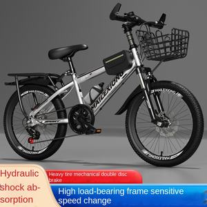 Bicicleta de montaña para niños de años, bicicleta para estudiantes de escuela primaria con horquilla de acero, Pedal ordinario, estilo barato - Product Image 3