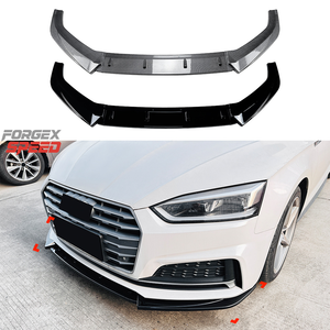 Accessori Auto Forgex Speed, Splitter Paraurti Anteriore per <span class=keywords><strong>Audi</strong></span> A5 S5 F5 Facelift 2017-2020 S-Line Coupé/Sportback/<span class=keywords><strong>Cabriolet</strong></span> - Product Image 1