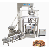 Machine d'emballage multifonctionnelle rotative pour granulés, arachides, grains de café, 5 kg