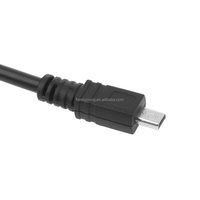 UC-E6 Kamera Digital Kabel Data USB Mini 8 Pin Kabel Data untuk Nikon CoolPix Fuji Panasonic Olympus Sony 1.5M Ferrite Core