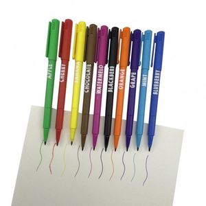 Nouvel ensemble de marqueurs parfumés aux fruits, surligneurs personnalisés à pointe feutre, stylos aquarelles lavables pour l'art - Product Image 1
