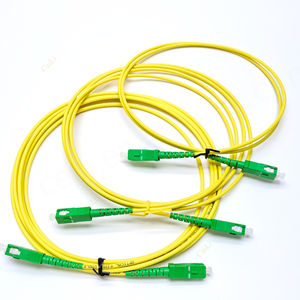 Cavalier fibre optique FTTH avec connecteur SC APC-SC APC 1/2/3/5/10M cordon de raccordement simplex monomode câble PVC /LSZH - Product Image 4