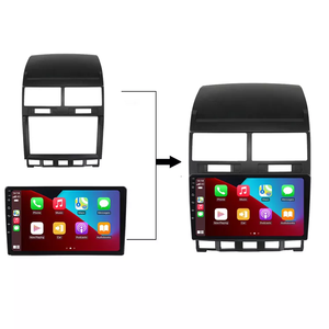 Khung Bảng Điều Khiển Xe Hơi 9 Inch Cho Phụ Kiện Xe Hơi Touareg 2003-2010 Khung Android Radio Xe Hơi - Product Image 3