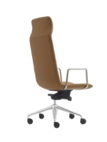 Chaise de bureau moderne à dossier haut en PU, chaise de direction, chaise de cadre