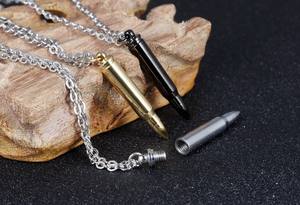 ब्लैक बुलेट यूरिन हार के लिए रंग का हार, स्मारक अंतिम संस्कार गहने धारक पालतू जानवरों के लिए गहने - Product Image 4