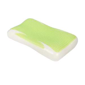 Summer <b>Cool</b> Aqua Gel Therapy Pillow 200TC Solid Pattern Wave Shape Memory Foam Headrest Neck Sleeping <b>Pad</b> Customizable GEL01 Mem - Product Image 4