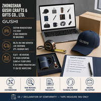 Ensemble cadeau d'entreprise de luxe personnalisé avec logo : Sac fourre-tout en toile marine, casquette de baseball, stylo métallique, gobelet isotherme – Vente en gros pour offres promotionnelles
