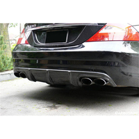 Lèvre de diffuseur arrière en polymère renforcé de fibre de style OEM pour W219 CLS63 CLS55 AMG