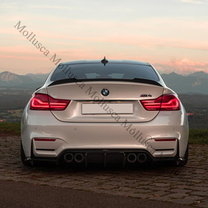 สเกิร์ตข้างคาร์บอนไฟเบอร์แท้สำหรับ M4 F82 ปีกข้าง - Product Image 6