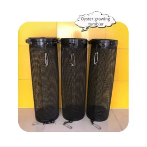 Nuôi trồng thủy sản công cụ HDPE Oyster phát triển Tumbler với 3mm hoặc 8mm lỗ