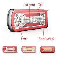 Feu arrière de porte-vélos 4-en-1 à 13 broches KS21-022-A 12V 24V IP65, lumière de montage sur attelage pour porte-vélos de SUV et voiture