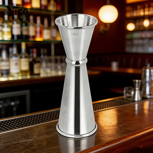 Jigger de Acero Inoxidable para Whisky, 1oz/2oz, Estilo Japonés, Herramienta de Bar - Product Image 6