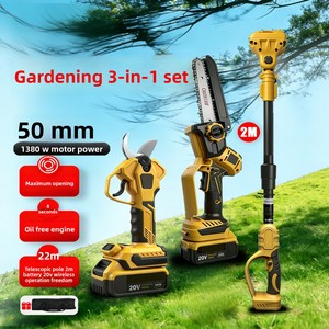 Motosierra Telescópica Inalámbrica de 2 Metros de Alcance, con Batería y Motor sin Escobillas, para Podar Árboles Frutales, Modelo XCH-03 - Product Image 2